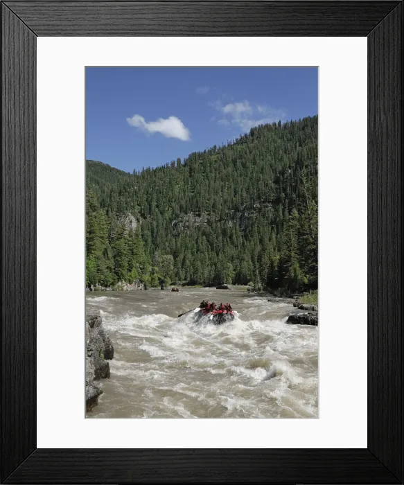 Framed Print : Snake River