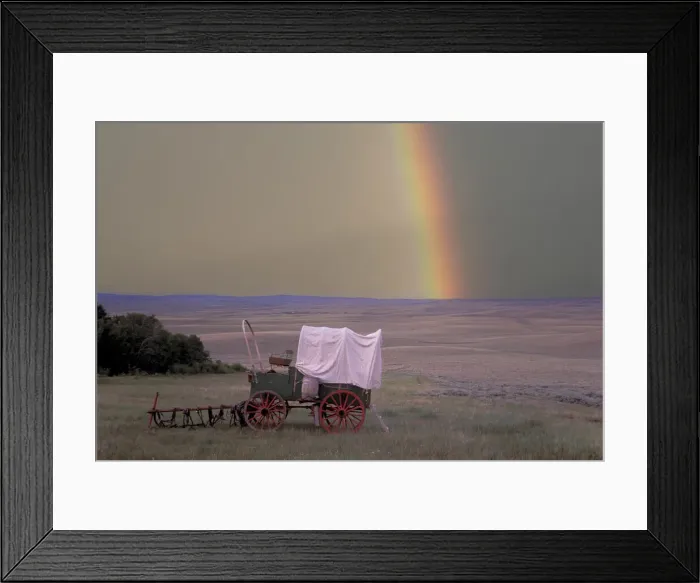 Framed Print : Oregon Trail