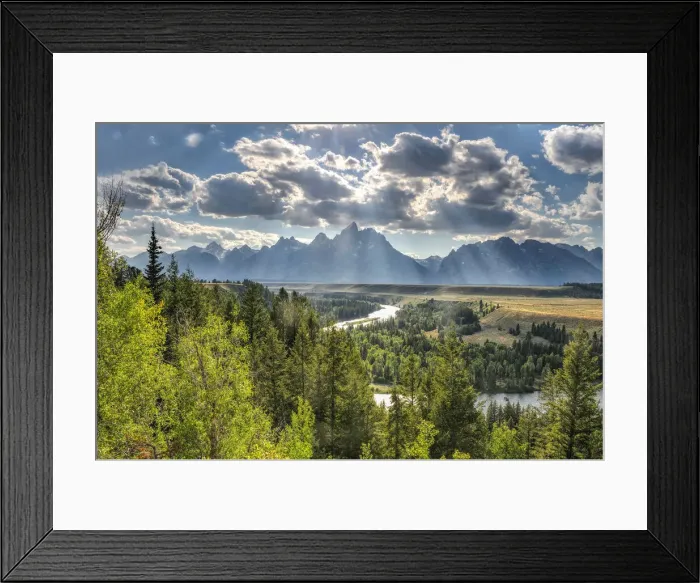 Framed Print : Grand Teton National Park