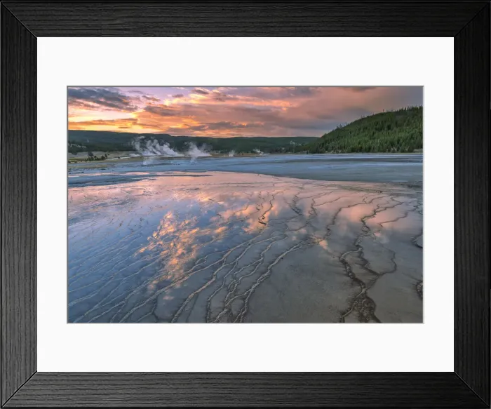 Framed Print : Wyoming. USA, Wyoming, Yellowstone National Park