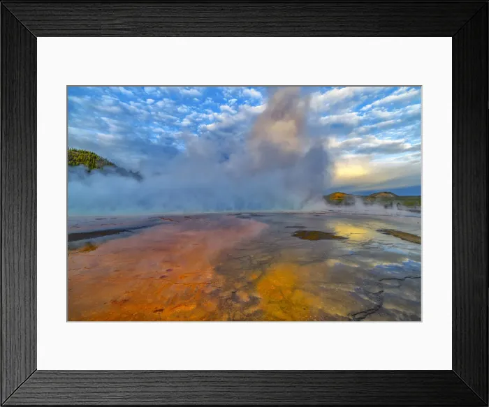 Framed Print : Wyoming. USA, Wyoming, Yellowstone National Park Framed Print : Wyoming. USA, Wyoming, Yellowstone National Park