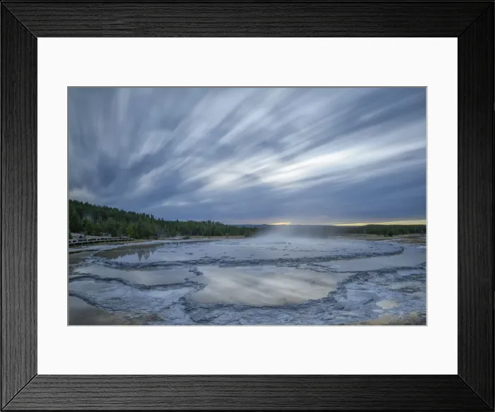 Framed Print : Wyoming. North America; American; USA; Rocky Mountains; West; Yellowstone;