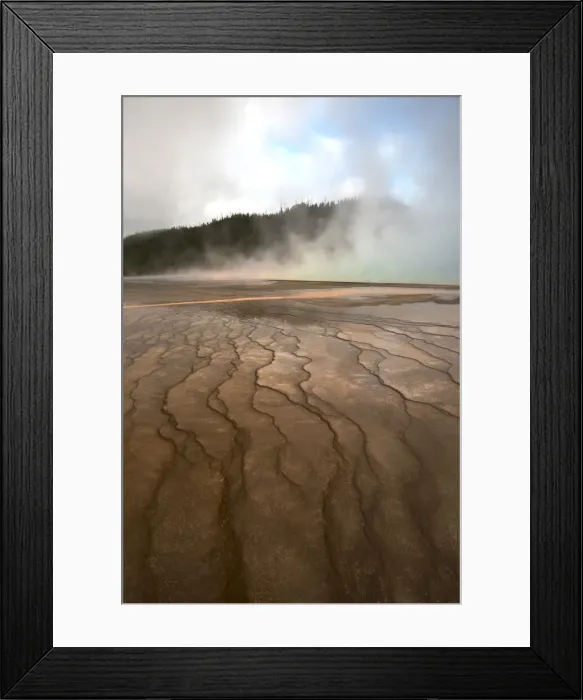 Framed Print : Wyoming. USA, Rocky Mountains, Wyoming, Yellowstone National Park
