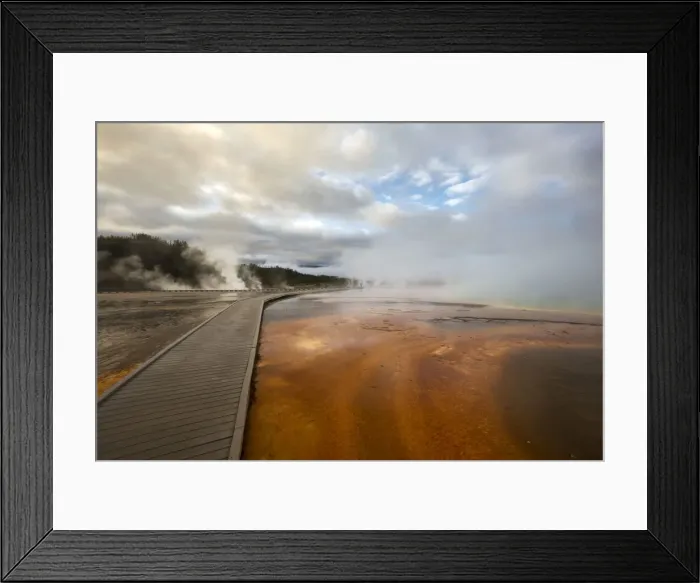 Framed Print : Wyoming. USA, Rocky Mountains, Wyoming, Yellowstone National Park