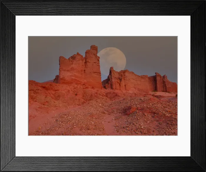 Framed Print : Salta. South America, Argentina, Salta, Cafayate, Quebrada de las Conchas, Red Rock Canyon