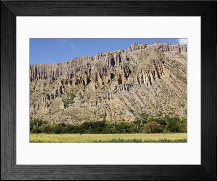 Framed Print : Jujui. Red Canyon near Tilcara, Jujuy, Argentina, South America