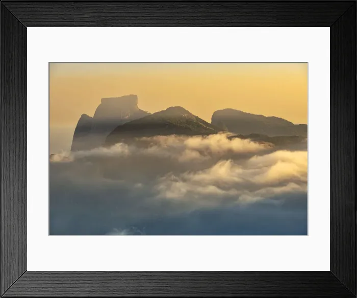 Framed Print : Mountains of Rio Framed Print : Mountains of Rio