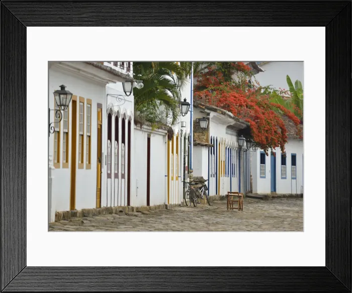Framed Print : Brazil. South America; Rio de Janeiro, Brazil; Paraty; Framed Print : Brazil. South America; Rio de Janeiro, Brazil; Paraty;