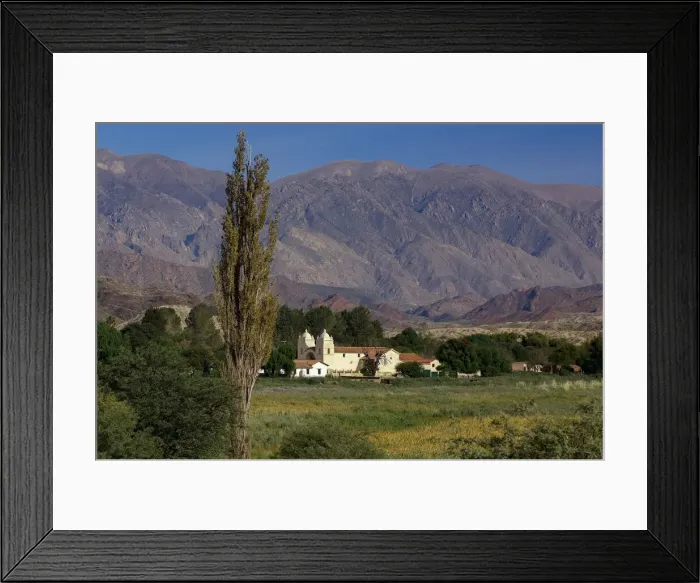 Framed Print : Molinos. Iglesia de San Pedro de Nolasco, Molinos