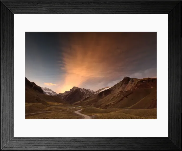 Framed Print : Andes. Cerro Aconcagua, Parque Provincial Aconcagua Framed Print : Andes. Cerro Aconcagua, Parque Provincial Aconcagua