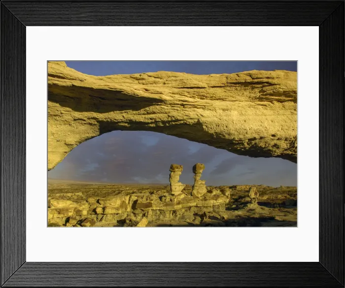 Framed Print : Valle de la luna