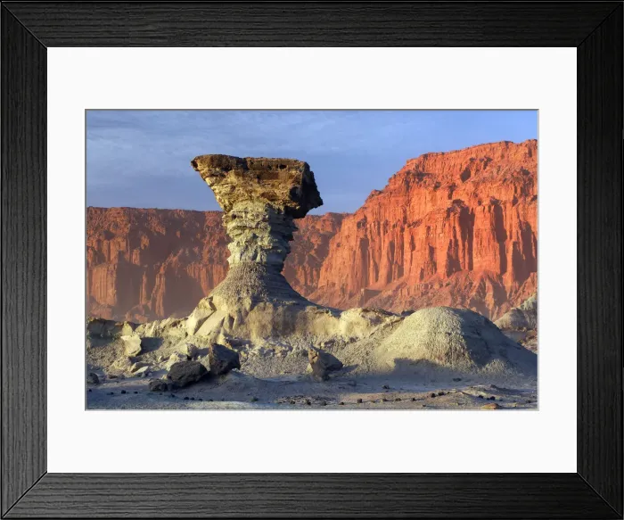 Framed Print : Rock. South America, Argentina, San Juan, San Augustin de Valle Fertil