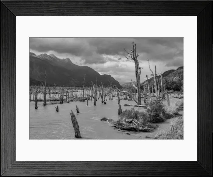 Framed Print : Carretra Austral