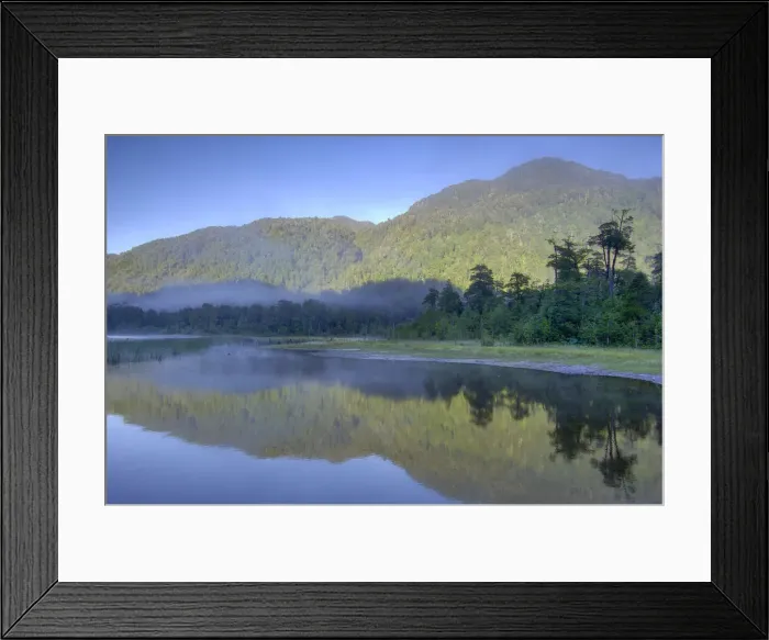Framed Print : Chile Lake