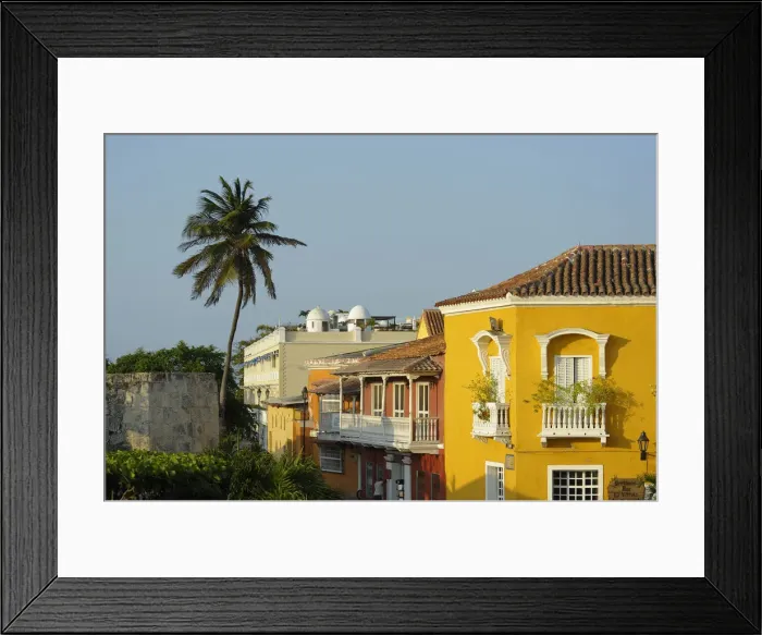 Framed Print : Cartagena. South America; Latin America; Colombia; Department Bolivar;