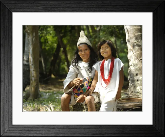 Framed Print : People. South America; Latin America; Colombia; colombian; Department Magdalena Framed Print : People. South America; Latin America; Colombia; colombian; Department Magdalena