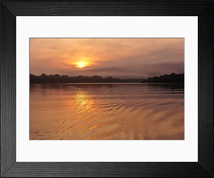 Framed Print : Amazon. South America, Colombia, Amazon, Lago de Tarapoto