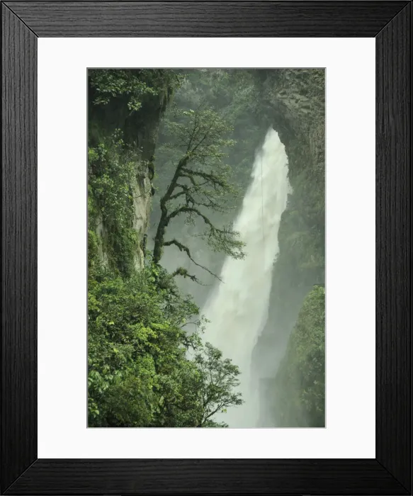 Framed Print : Banos. South America; Ecuador; Andes;Tungurahua province Framed Print : Banos. South America; Ecuador; Andes;Tungurahua province