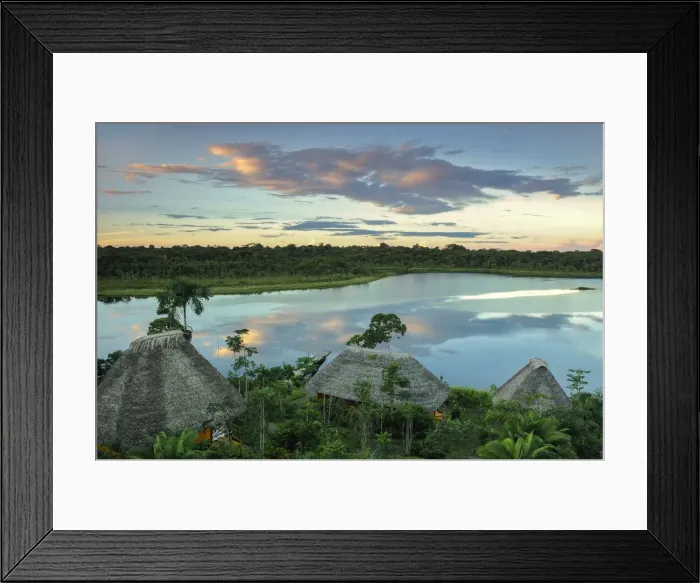 Framed Print : Napo. South America, Ecuador, Guayaquil, Barrio Las Penas, Cerro Santa Ana, mother