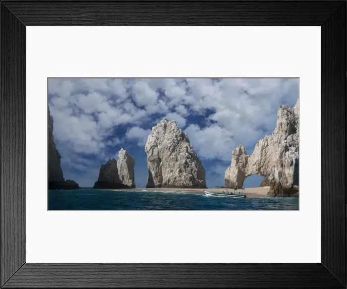 Framed Print : El Arco. Mexico; Baja California Sur; Los Cabos, Cabo San Lucas, El Arco (m)