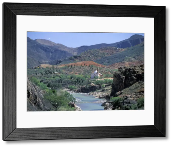 Framed Print : Batopilas. Mexico; Chihuahua; Sierra Madre Occidenta; Creel