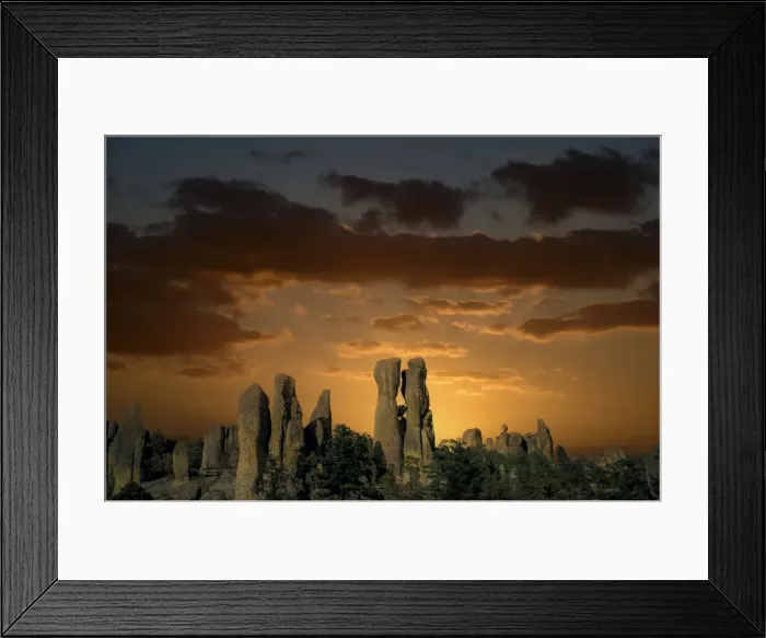 Framed Print : Copper Canyon
