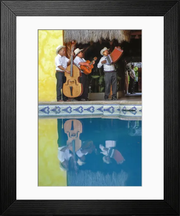 Framed Print : Mariachi. Mexico; Sinaloa; Sierra Madre Occidental; Copper Canyon; El Fuerte