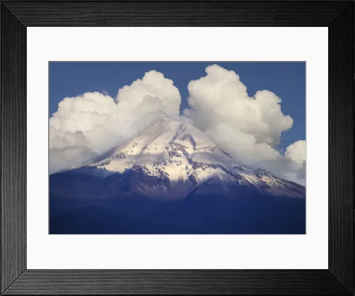 Framed Print : Pico. North America, Mexico, Vera Cruz, Fortin de las Flores, Pico de Orizaba