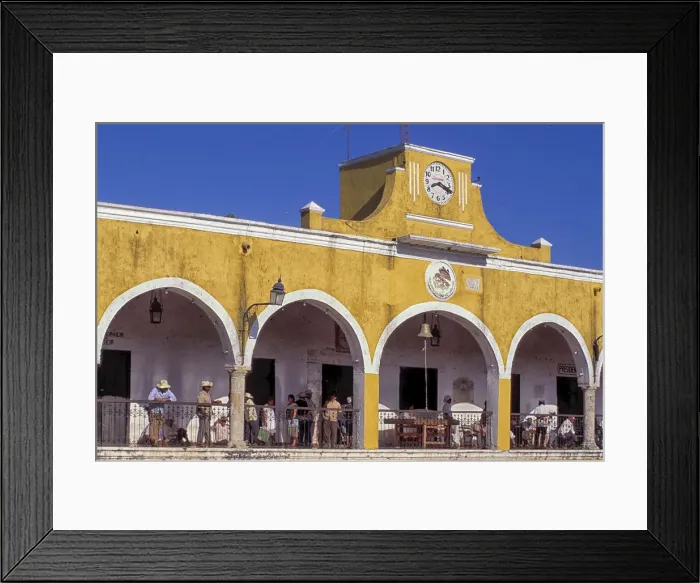 Framed Print : Izamal. North America; Mexico; Yucatan, Izamal