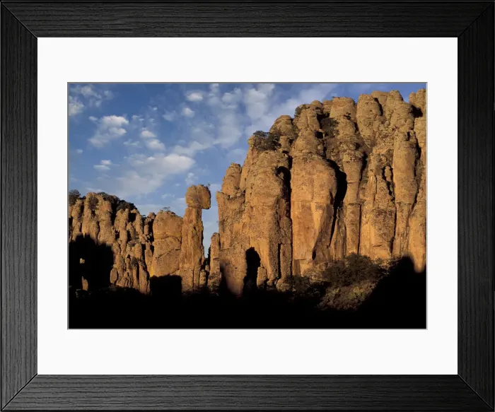 Framed Print : Sierra de Organos