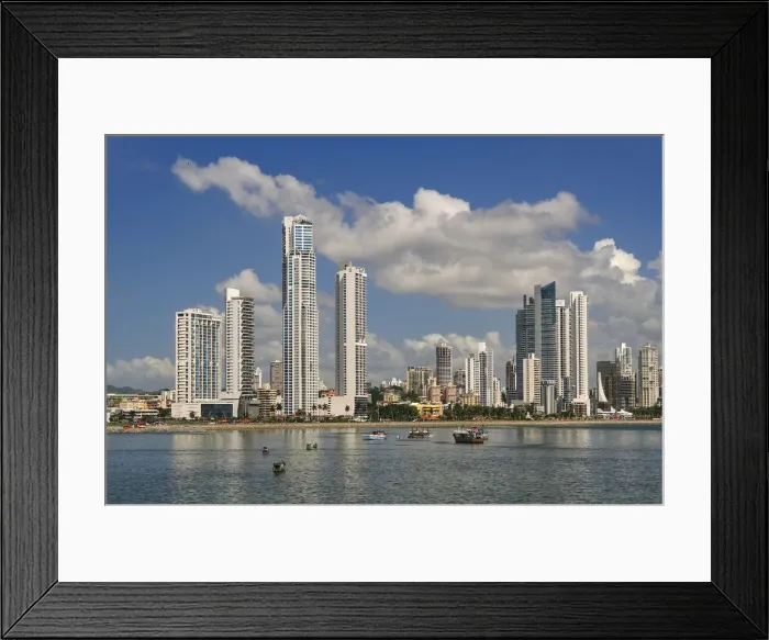 Framed Print : Panama. Central America; Panama City, Casco Antiguo;