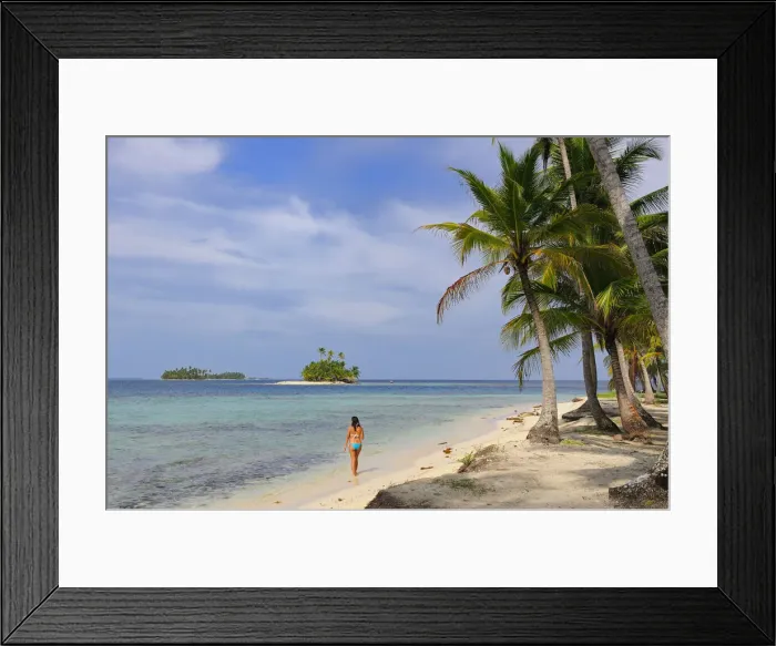 Framed Print : Cuna Island