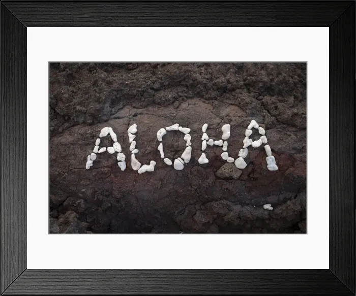 Framed Print : Big Island