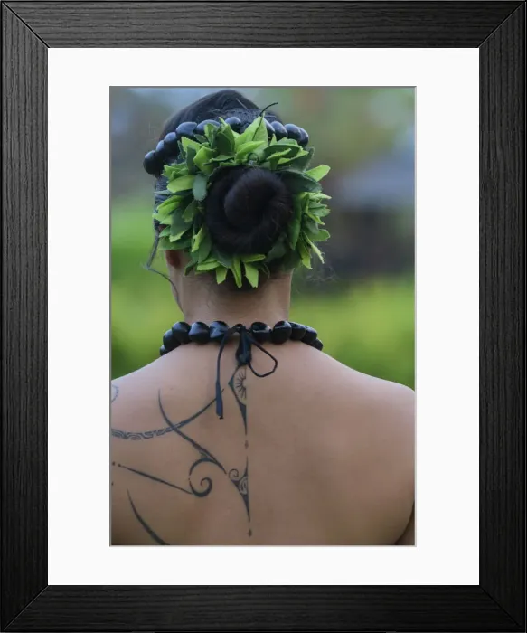 Framed Print : Hawaii. South Pacific, USA, Hawaii, Hawaiian, Big Island, Hula show performer