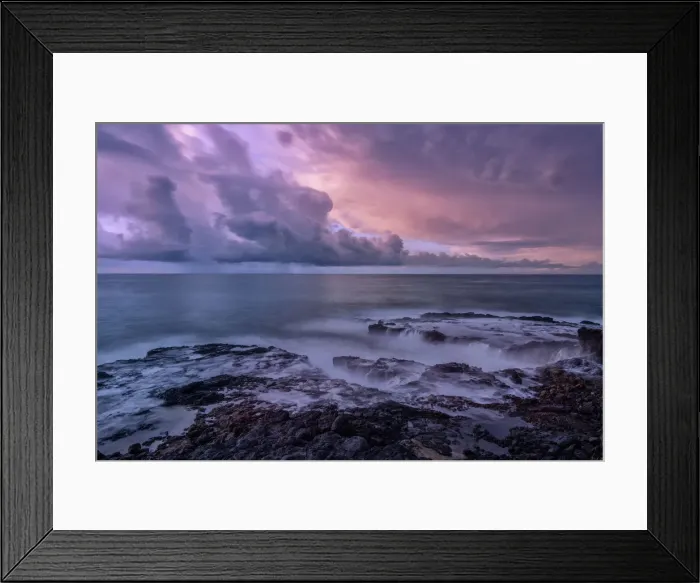 Framed Print : Hawaii. South Pacific, USA, Hawaii, Hawaiian, Island, Poipu, coast at blowhole