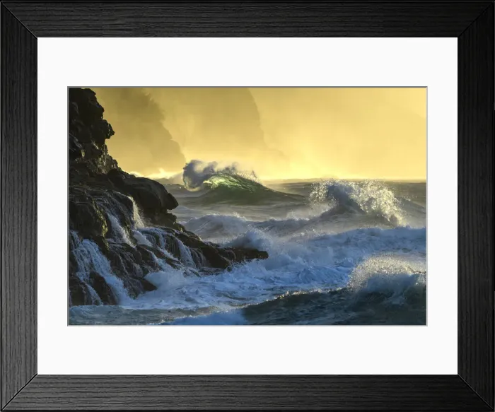 Framed Print : Hawaii. South Pacific, USA, Hawaii, Hawaiian, Island, Kauai, Na Pali Coast