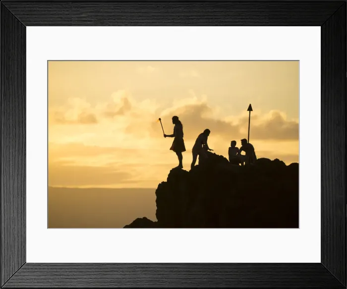 Framed Print : Maui. USA, Hawaii, Maui, Kaanapali Beach, Sheraton Maui Resort