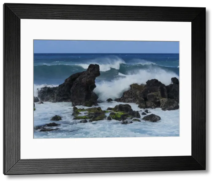 Framed Print : Hawaii. South Pacific, USA, Hawaii, Hawaiian, island, Maui, Hookipa Beach