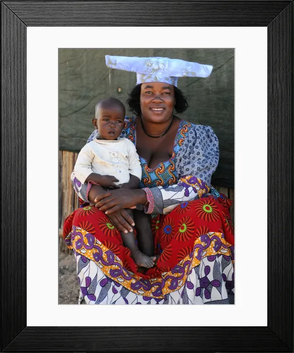 Framed Print : Namibia. Herero People, Kunene Region, Namibia Framed Print : Namibia. Herero People, Kunene Region, Namibia