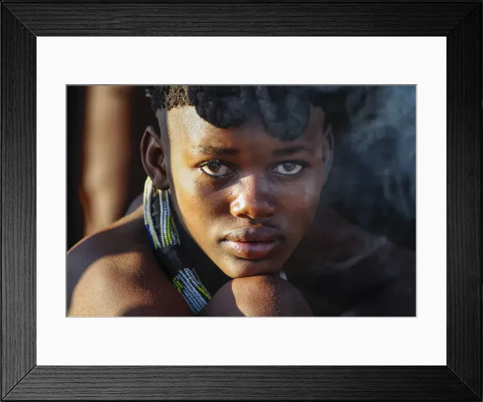 Framed Print : Namibia. Himba Girl, Kaokoland, Kunene Region, Namibia Framed Print : Namibia. Himba Girl, Kaokoland, Kunene Region, Namibia