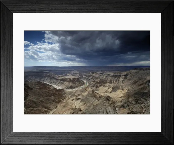 Framed Print : Fish Canyon
