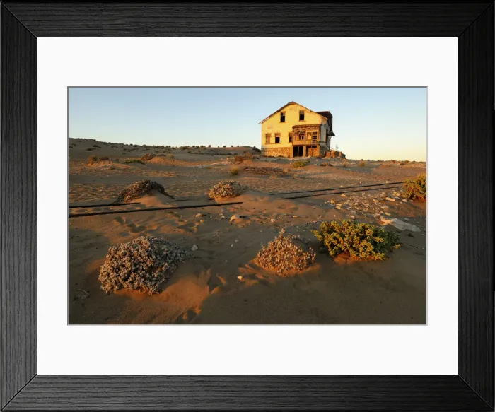 Framed Print : Namibia. Kolmannskuppe, Ghost Town Kolmanskop