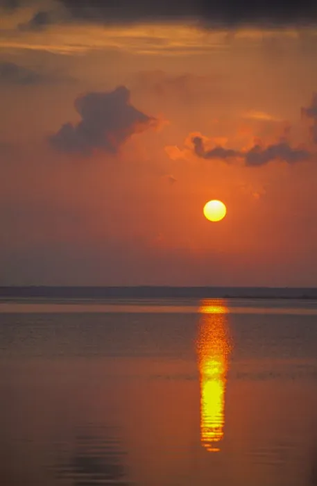 Framed Print : Bacalar. Mexico; Quintana Roo; Yucatan Peninsula, Riviera Maya, Bacalar, sunrise