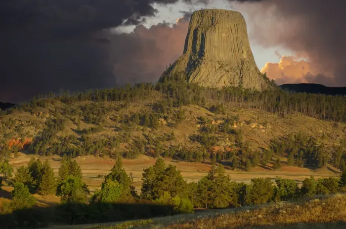 Framed Print : Devils Tower Framed Print : Devils Tower