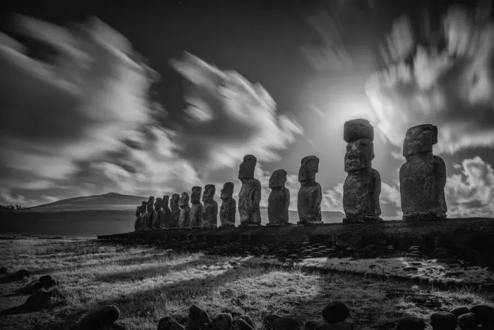 Framed Print : Easter Island