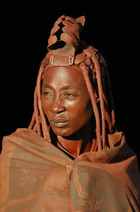 Framed Print : Himba Woman, Village near Serra Cafema Wilderness Safaris at Kunene River