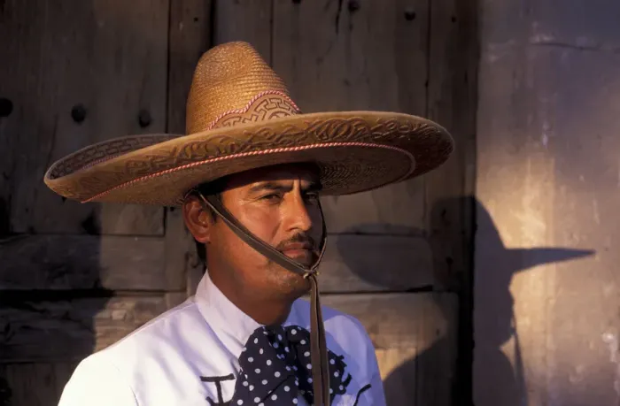 Framed Print : Jalisco. Charro at Hacienda Sepulveda near City Lagos de Moreno