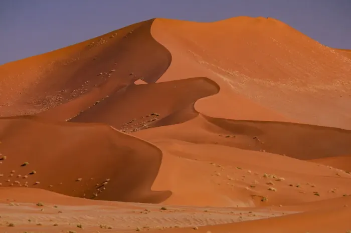 Framed Print : Namibia. Sand Dunes, Sossusvlei area, Namib Naukluft National Park, Hardap Region, Namibia