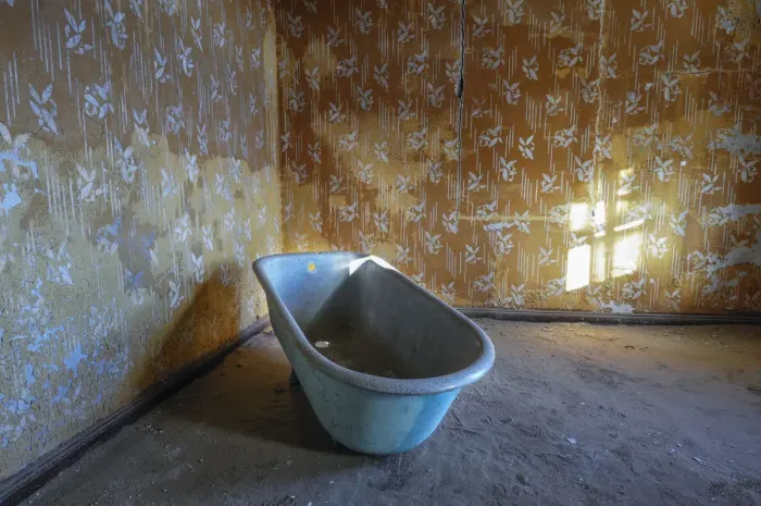 Framed Print : Namibia. Kolmannskuppe, Ghost Town Kolmanskop