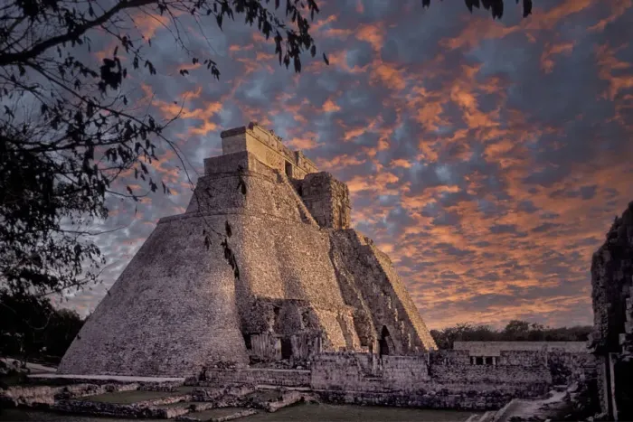 Framed Print : Uxmal. North America; Mexico; Yucatan; Maya Site; Archeological Site